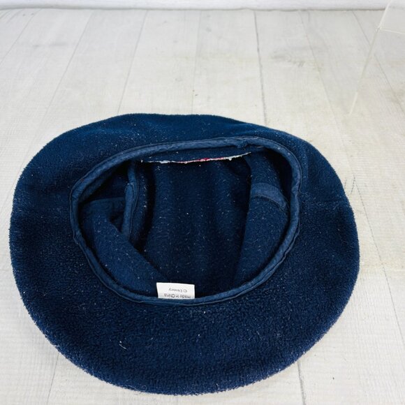 Disneyland Paris WINNIE THE POOH Fleece Bucket Hat Adult Navy Embroidered Disney main image 10